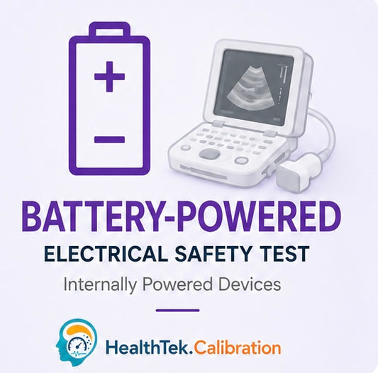 Electrical Safety Test for Battery-Powered / Internally Powered Medical Equipment
